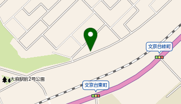 【予約制】akippa 大麻駅東通り前駐車場の地図画像