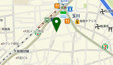 【予約制】akippa 大阪・USJ・Zepp・京セラへ行こう駐車場??の地図画像