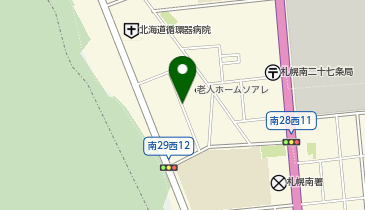 【予約制】akippa 南28西12駐車場の地図画像