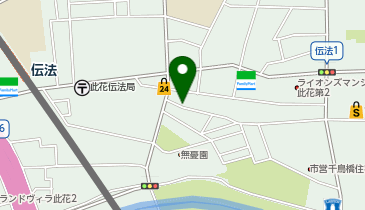 【予約制】akippa 伝法2丁目13-10☆アキッパ駐車場【火金以外:6:00-18:00】の地図画像