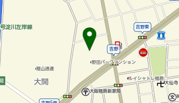 【予約制】akippa 大開3丁目1-53☆アキッパ駐車場2番の地図画像