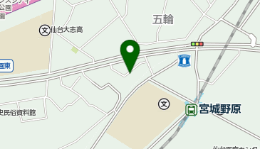 【予約制】akippa 五輪1丁目10-12駐車場の地図画像