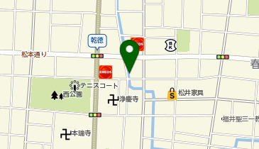 【予約制】akippa 福井市春山2丁目駐車場の地図画像