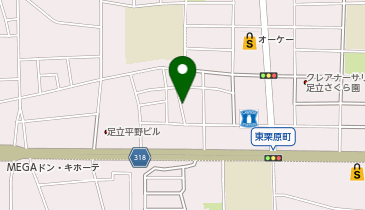 【予約制】akippa 長沢邸(ビルトイン車庫) ※ワンボックス要相談の地図画像
