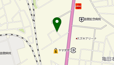 【予約制】akippa 駅チカ 24時間オープンNoel亀田本町8番の地図画像