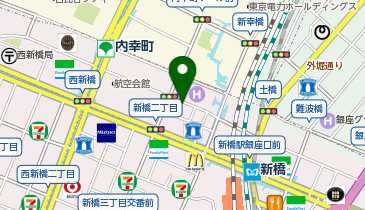 【予約制】akippa Dパーキングダイワロイネットホテル新橋駐車場【機械式/ハイルーフ】【平日のみ】の地図画像