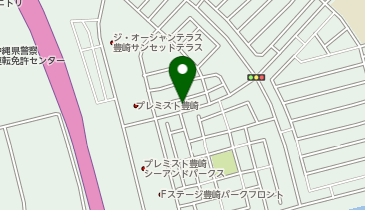 【予約制】akippa 豊崎1-1135駐車場の地図画像