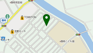 【予約制】akippa 豊崎1-367駐車場の地図画像