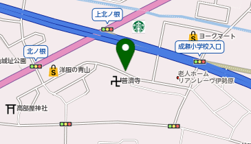 【予約制】akippa 伊勢原市下糟屋駐車場の地図画像