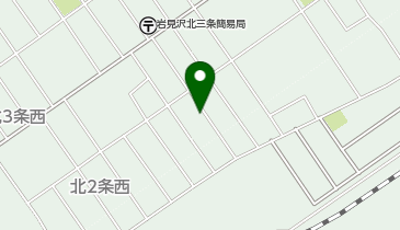 【予約制】akippa 【岩見沢駅まで徒歩15分】一軒家の庭先駐車場【岩見沢市野球場徒歩5分】の地図画像