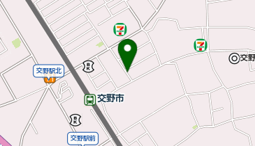 【予約制】akippa 京阪交野市駅近くの駐車場(屋根あり)の地図画像