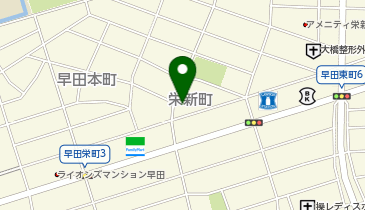 【予約制】akippa 岐阜県岐阜市栄新町1-11-1日赤病院前バス停近く室屋邸パーキングの地図画像