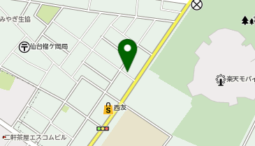 【予約制】akippa 宮城野1丁目21-16駐車場の地図画像