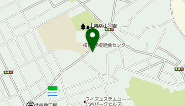 【予約制】akippa 北谷第二小学校前駐車場の地図画像