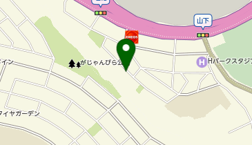 【予約制】akippa 山下町8-3駐車場の地図画像