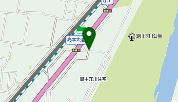 【予約制】akippa 島本江川駐車場※15、16号棟付近の地図画像