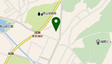 【予約制】akippa 時間貸し 箱根ヶ崎 白い家の屋根なし二輪駐車場の地図画像