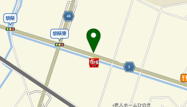 【予約制】akippa 餃子の雪松 龍ケ崎店駐車場の地図画像