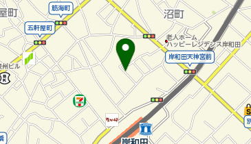 【予約制】akippa 牧村マンション駐車場の地図画像