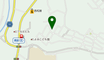 【予約制】akippa 根差部633駐車場の地図画像