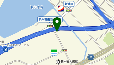 【予約制】akippa 泉大津なぎさ駐車場※1号棟-3号棟側の地図画像