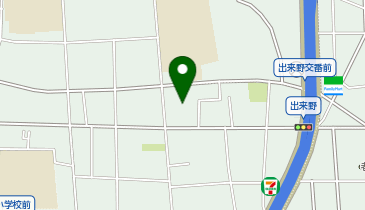 【予約制】akippa 【駅近】出来野24時間屋外駐車場の地図画像