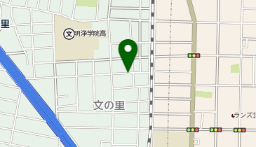 【予約制】akippa 文の里4丁目9-4☆アキッパ駐車場の地図画像