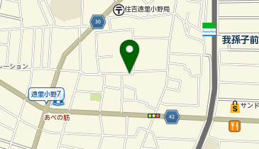 【予約制】akippa 遠里小野5丁目10-31☆アキッパ駐車場の地図画像