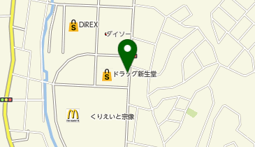 【予約制】akippa くりえいと宗像 はるやま横駐車場の地図画像