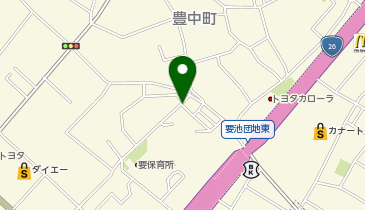 【予約制】akippa 泉大津要池駐車場※1号棟、6号棟付近の地図画像