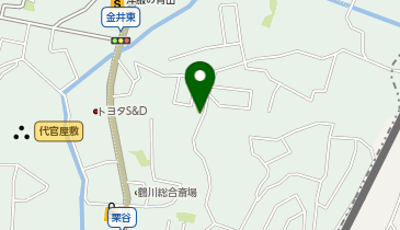 【予約制】akippa 町田市金井ヶ丘4丁目 駐車場の地図画像