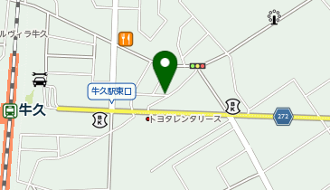 【予約制】akippa ラフィーネ駐車場【2】の地図画像