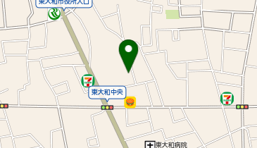 【予約制】akippa 中央マンション 駐車場の地図画像