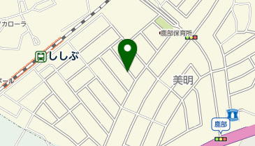 【予約制】akippa 【ししぶ駅まで徒歩5分】美明2丁目月極駐車場の地図画像