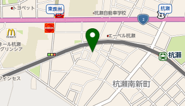 【予約制】akippa 南新町2-9-9駐車場の地図画像