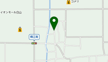 【予約制】akippa  イオンモール白山 白山インター近くの地図画像