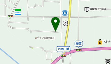 【予約制】akippa プレジール藤原駐車場の地図画像