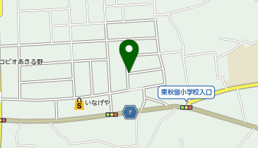 【予約制】akippa 秋留5丁目3-16▽アキッパ駐車場の地図画像