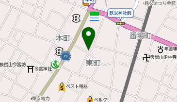 【予約制】akippa 本町駐車場の地図画像