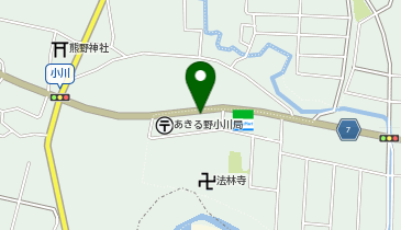 【予約制】akippa 小川東2丁目11-5▽アキッパ駐車場の地図画像