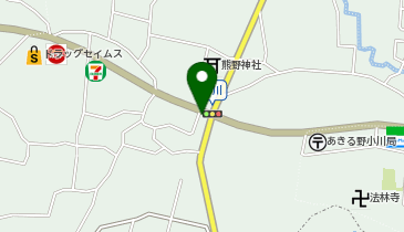 【予約制】akippa 小川1-1▽アキッパ駐車場の地図画像