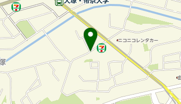 【予約制】akippa ☆大塚1515-5☆駐車場(コンビニ最寄り)の地図画像