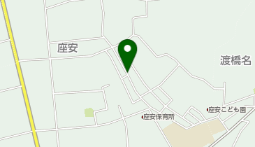 【予約制】akippa 座安172駐車場の地図画像