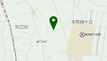 【予約制】akippa 本牧緑ヶ丘82-34駐車場の地図画像