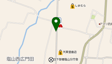 【予約制】akippa 餃子の雪松 塩山店駐車場の地図画像