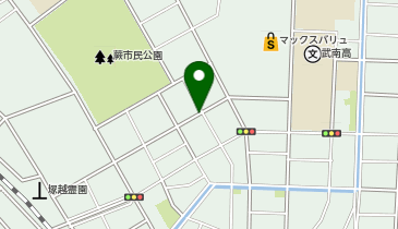 【予約制】akippa 広々スペース 軽+コンパクトカー2台同時駐車可 イオンタウン蕨付近駐車場の地図画像