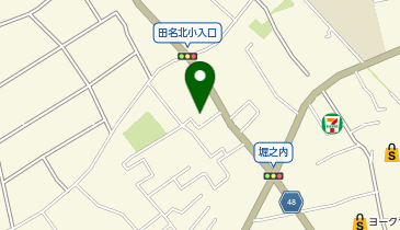 【予約制】akippa 田名北小学校前交差点駐車場の地図画像