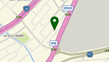 【予約制】akippa 伊佐2-5-24駐車場【ご利用時間:17:00-23:59】の地図画像