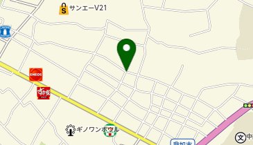 【予約制】akippa 我如古1-39-13駐車場の地図画像