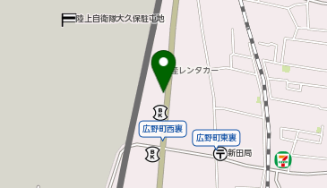 【予約制】akippa 穂高住販ガレージの地図画像